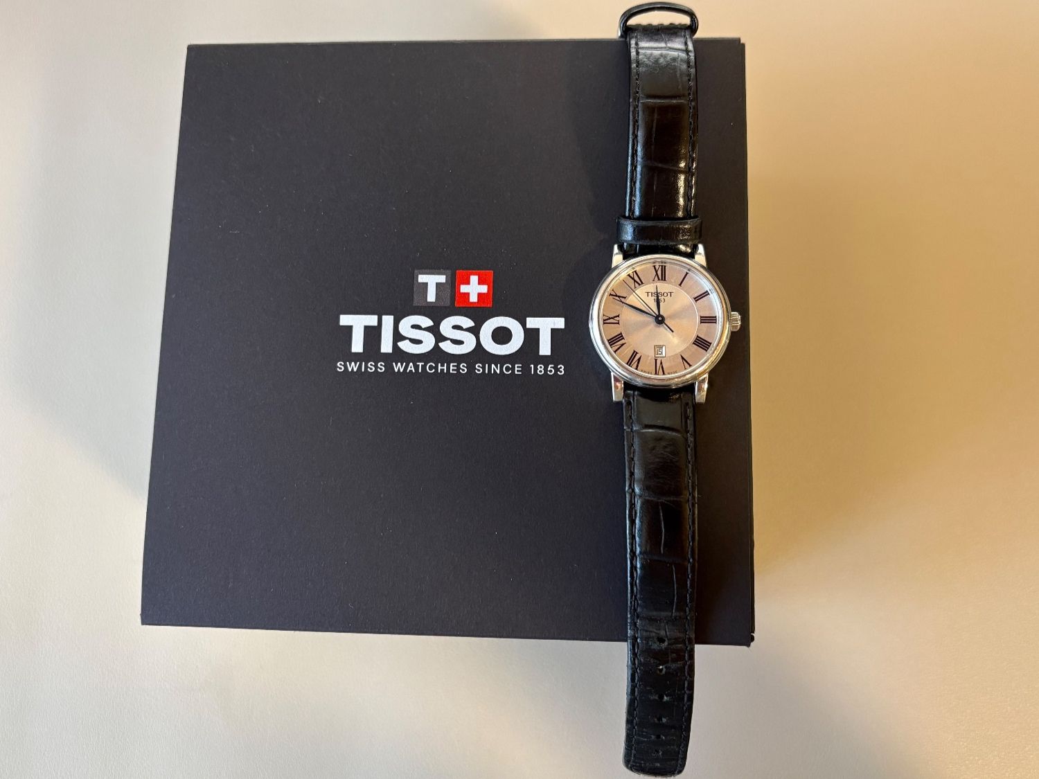 Tissot Orologi: Tissot Carson Premium Lady // Leder – Usato da Brittnau venduto da Arves 1