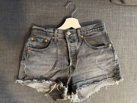 Levi’s Damen Jeans Shorts Schwarz, G27