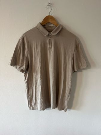 Polo H&M beige XL slim fit