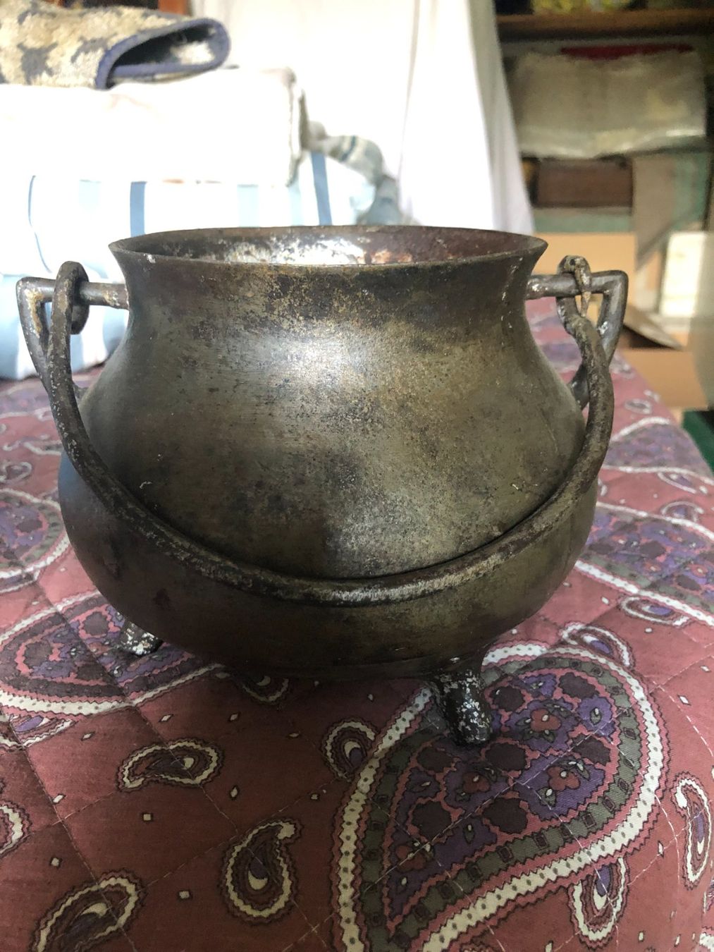 Pentole: Marmite ancienne en fonte – Usato da Aïre venduto da tas_fq9v