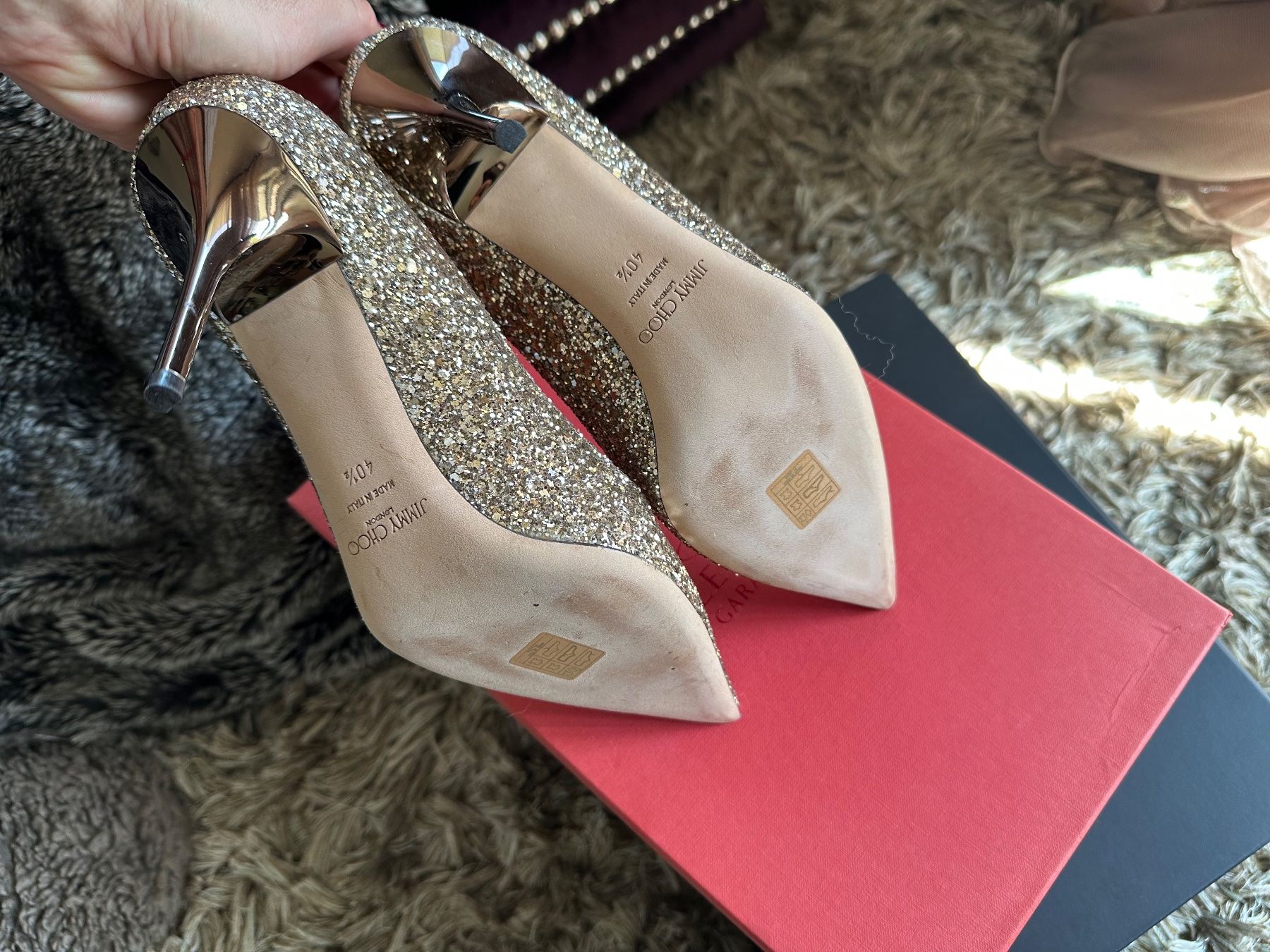 Jimmy Choo Scarpe da donna: Jimmy Choo Pumps Gr.40,5 Gold – Usato da Oberrieden venduto da yan_kn9m 3