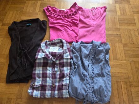 Blusen, T-Shirts und Bolero Gr. 42