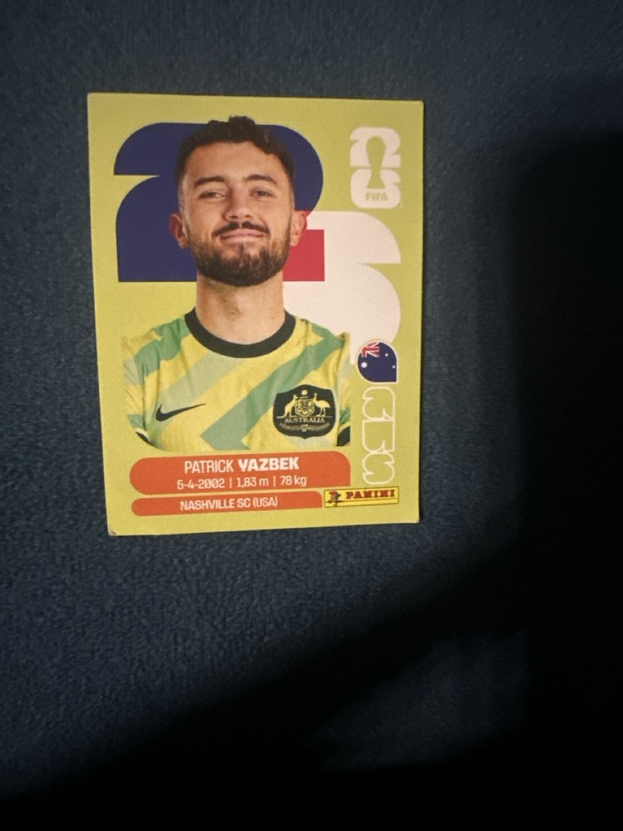 Cartes: Carte Panini Patrick Vazbek aus16 – D'occasion à Sion par Alfi74