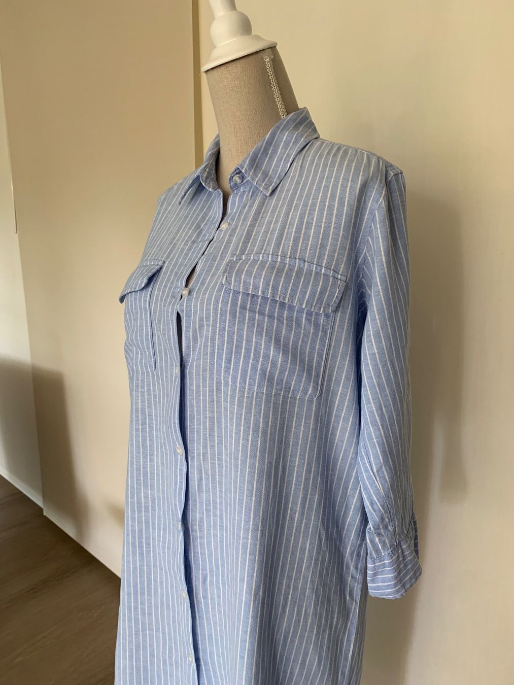 H&M Vestiti: Robe chemise lin et coton taille 34 – Nuovo (secondo la descrizione) da Gland venduto da TallyEva 6