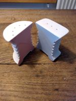 1980'S SWID POWELL salt and pepper Memphis rosa hellblau