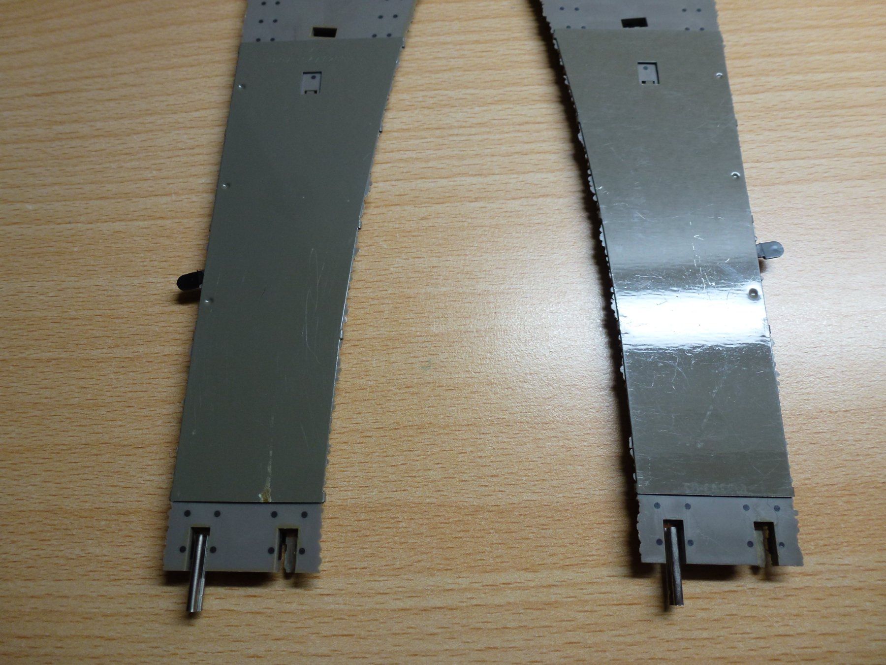 Fleischmann Modelleisenbahnen: Fleischmann H0 Profigleis Weichenset 6140 Links und rechts – Gebraucht aus Hombrechtikon von Se9 8
