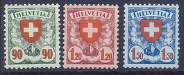 PROPAGANDE TYPE ECUSSONS No. 163y - 165y sans charnière  * *