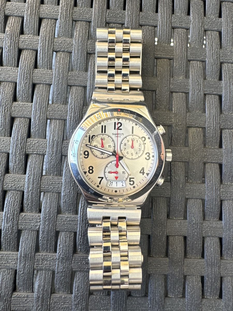 Swatch Orologi: Swatch iron Chronograph – Nuovo (secondo la descrizione) da Esslingen venduto da Filipecancela 1