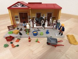 Playmobil Pferdestallkoffer mit Zubehör 