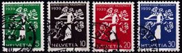 1939, Landi Nr. 236z-239, Serie (ital.) gest., fehlerfrei.