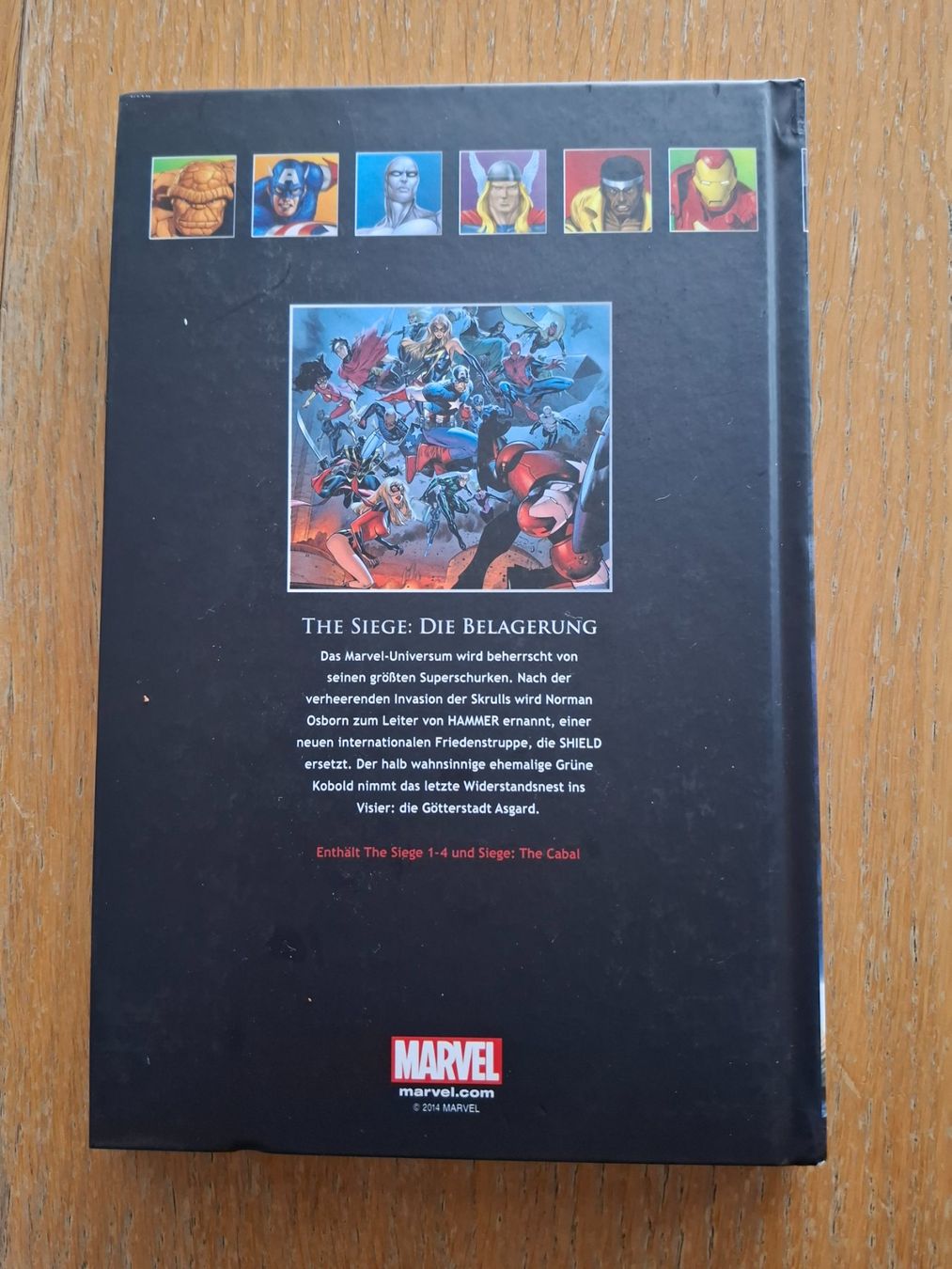 Fumetti: DIE OFFIZIELLE MARVEL COMIC SAMMLUNG BAND 59 HC: THE SIEGE – Nuovo e nell'imballaggio originale da Wildegg venduto da M63m 1