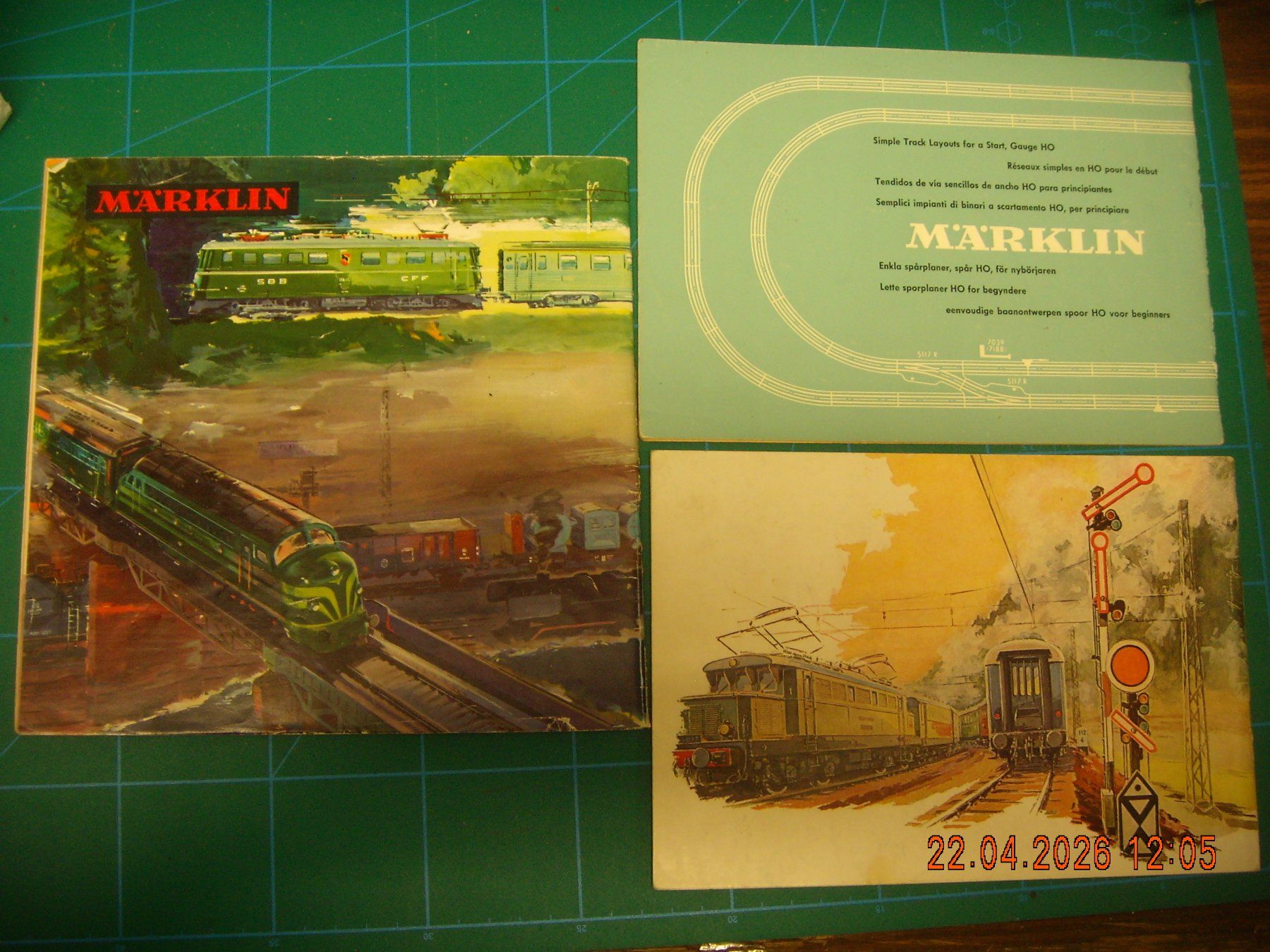 Märklin Documenti: 3 x Märklin Katalog etc – Usato da Zürich venduto da tiburzio 1