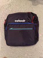 Vintage Swissair Shoulder Bag - Stylish Travel Accessory