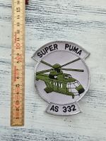 Super Puma AS 332 Helikopter Patch, Aufnäher, Top Zustand!