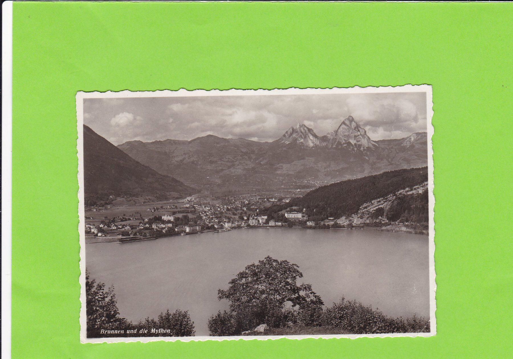 Cartoline postali: Brunnen und die Mythen – Usato da St. Peterzell venduto da neckertal