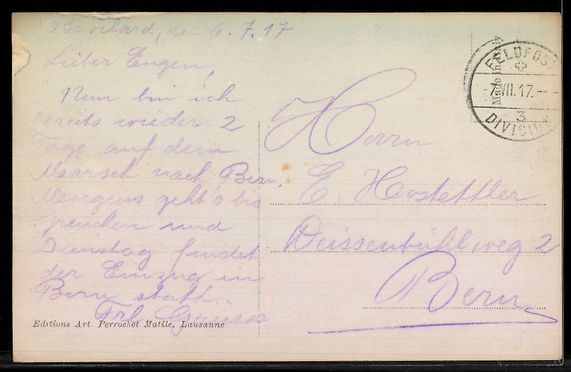 Cartoline postali: AK Bévilard, Vue générale – Usato da Berlin venduto da bartko-reher 1