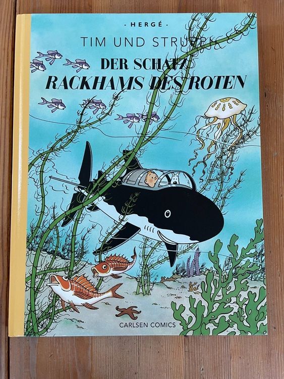Tim und Struppi Faksimile Der Schatz Rackhams des Roten (Gebraucht) in ...