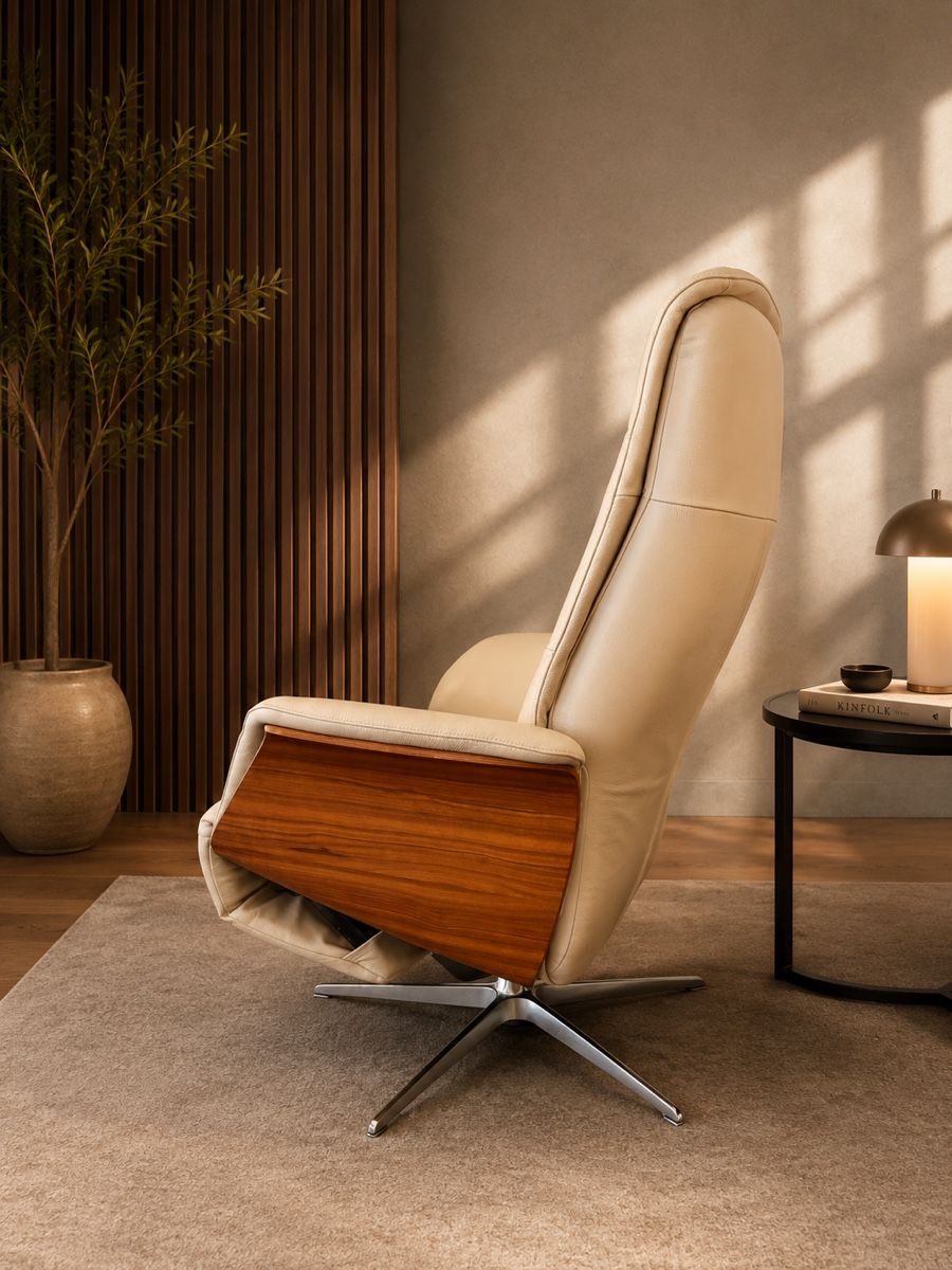 Livique Sessel: LIVIQUE  Design Relaxsessel EIGER – Leder – Neu (gemäss Beschreibung) aus Luterbach von tomxvi_99 3