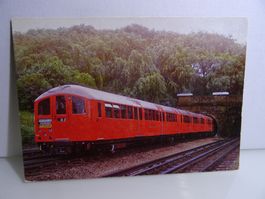 Postcard U-Bahn Zug 1938 London Transport Tube Stock Train.