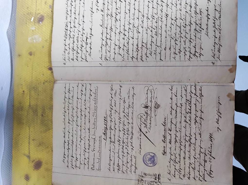Documenti: très ancienne acte de vente – Usato da Biel/Bienne venduto da kazma1 2