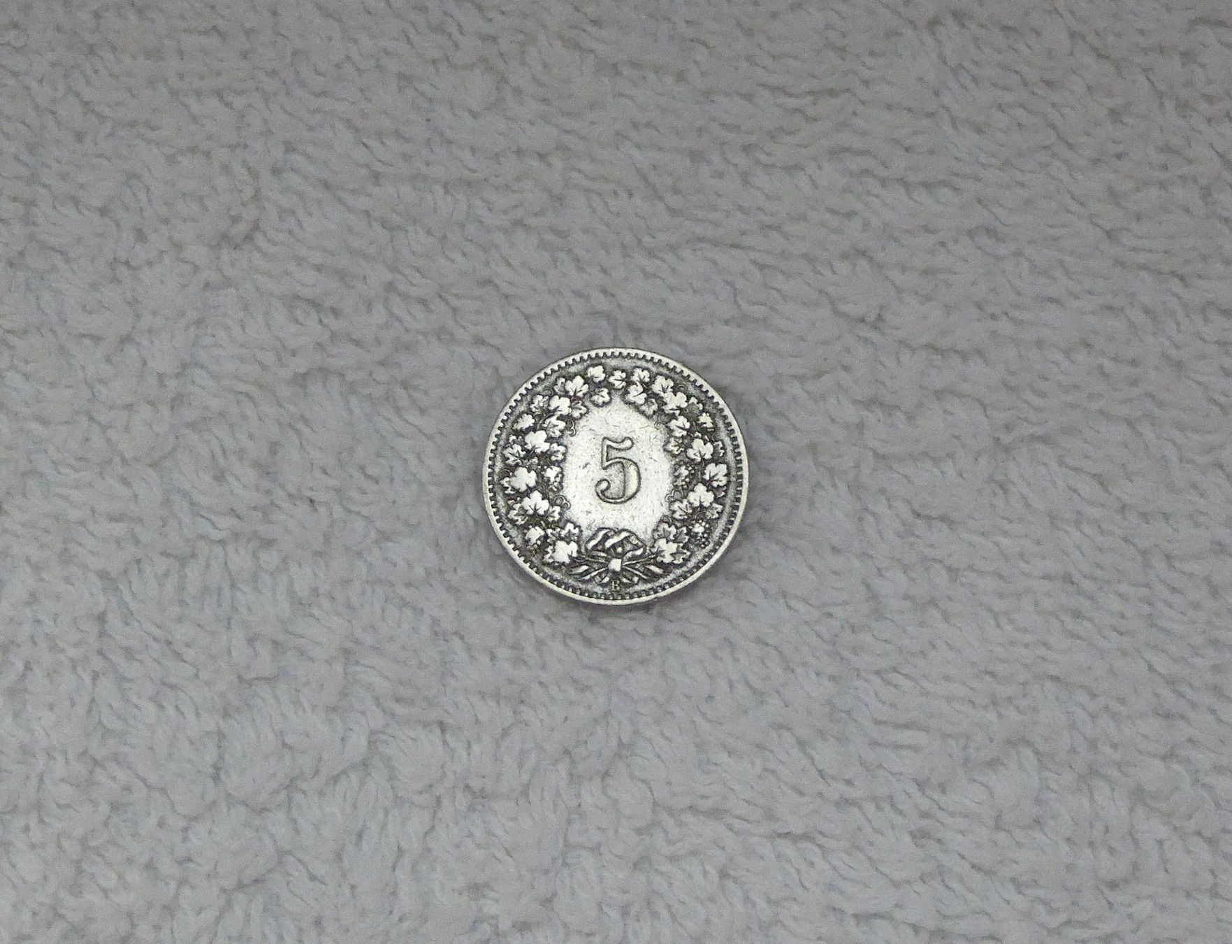 Tutti le monete: 5 centimes/rappen 1906 – Usato da Nyon venduto da Ilmi09 1