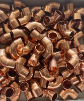 Kupfer Winkel 15mm, Conex Bänninger, 75 Stk. Neu