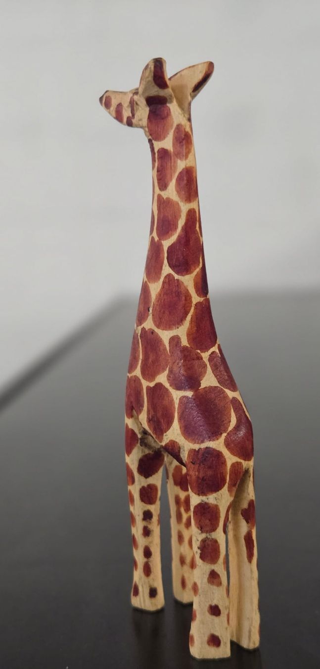 Figuren: Holz Giraffe und Elefant, Handarbeit, Deko – Gebraucht aus Rheinsulz von Dred 6