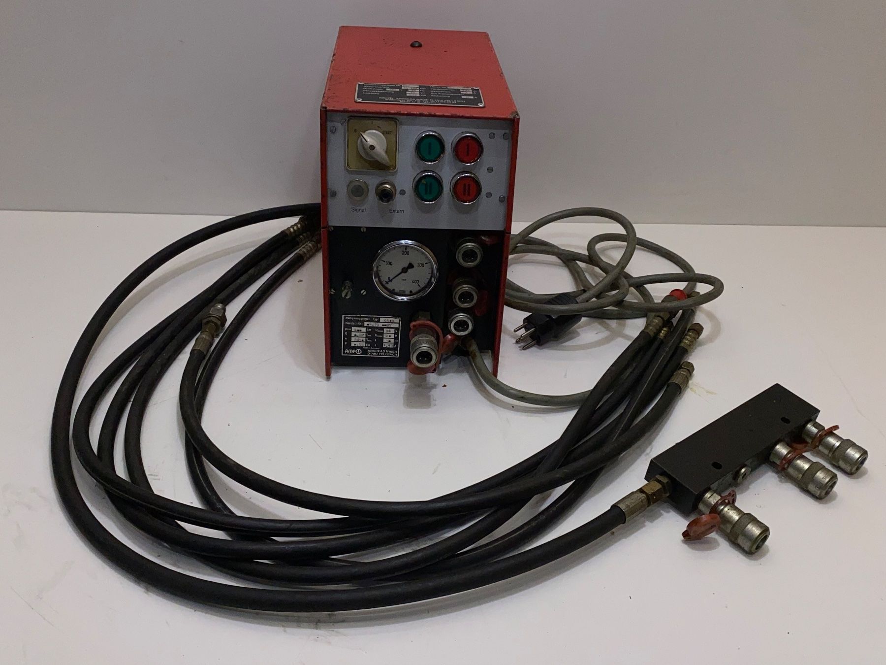 Tutte le macchine: AMS Hydraulik Agregat Hydraulisches Spannsystem – Usato da Boswil venduto da ABLagerBoswil 8