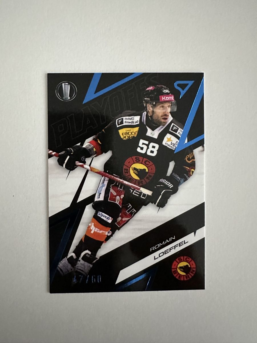 Sportzoo Carte collezionabili: Romain Loeffel (SC Bern) 47/60 – Nuovo (secondo la descrizione) da Sumiswald venduto da Sigmund90