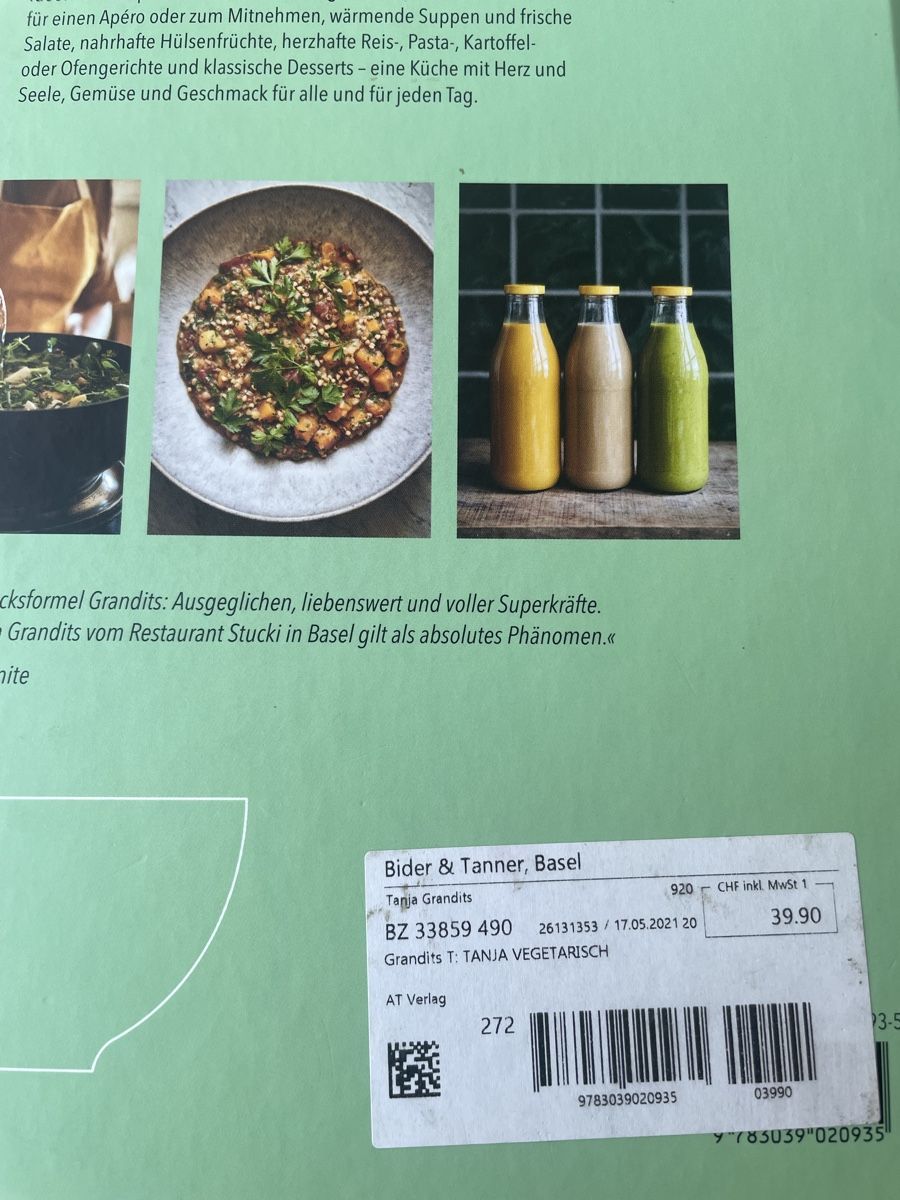 Livres: TANJA Vegetarisch NEU NEU – Neuf (Voir description) à Wildensbuch par Mangosteen7 1