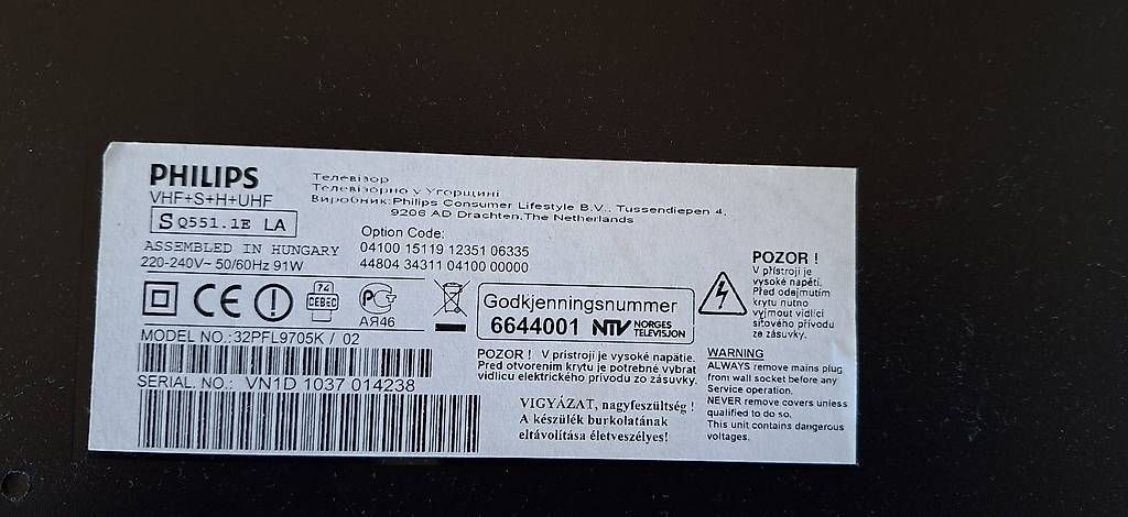 Televisori: Philips Fernseher – Usato da Kradolf venduto da Rindszipfel 2