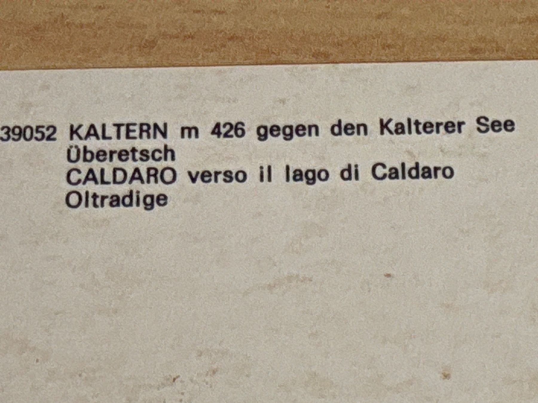 Cartes postales: Ansichtskarte Kaltern gegen den Kalterer See – D'occasion à Ibach par lisch3 2