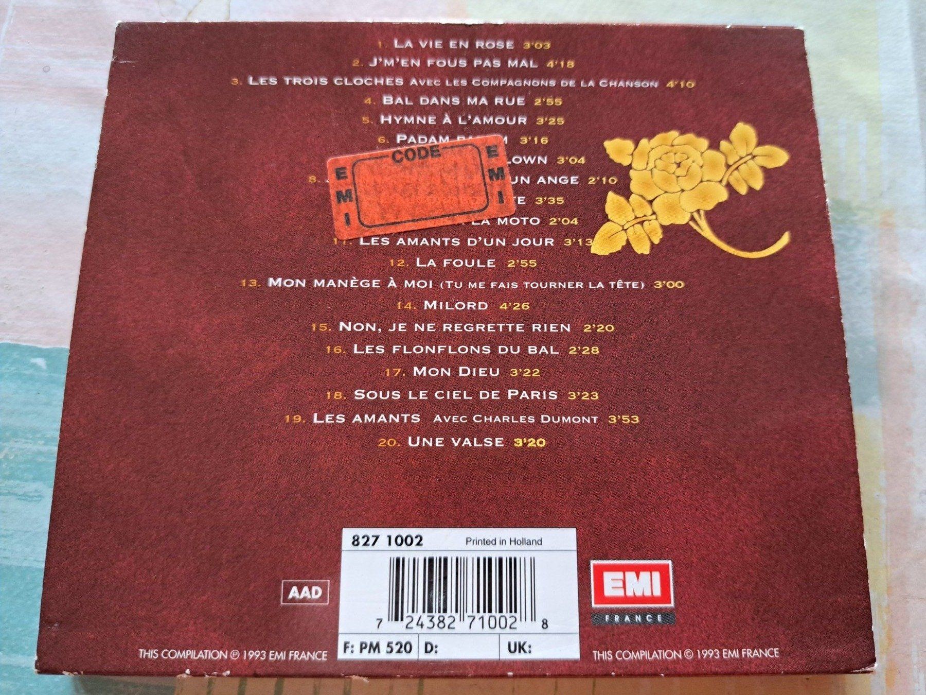 CD: Cd Edith Piaf - 30ème anniversaire – Usato da Pully venduto da bro_n52j 1