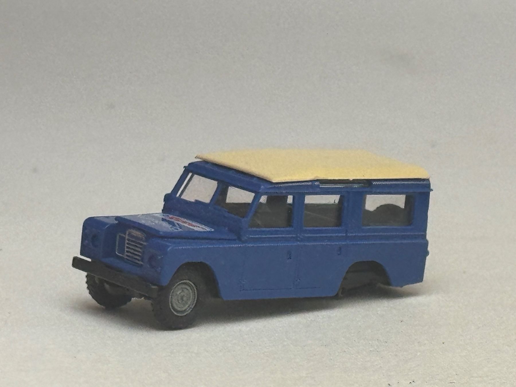 Land Rover Modellini d'auto: AU- Roco Land Rover blau – Usato da Elm venduto da Wikmtz