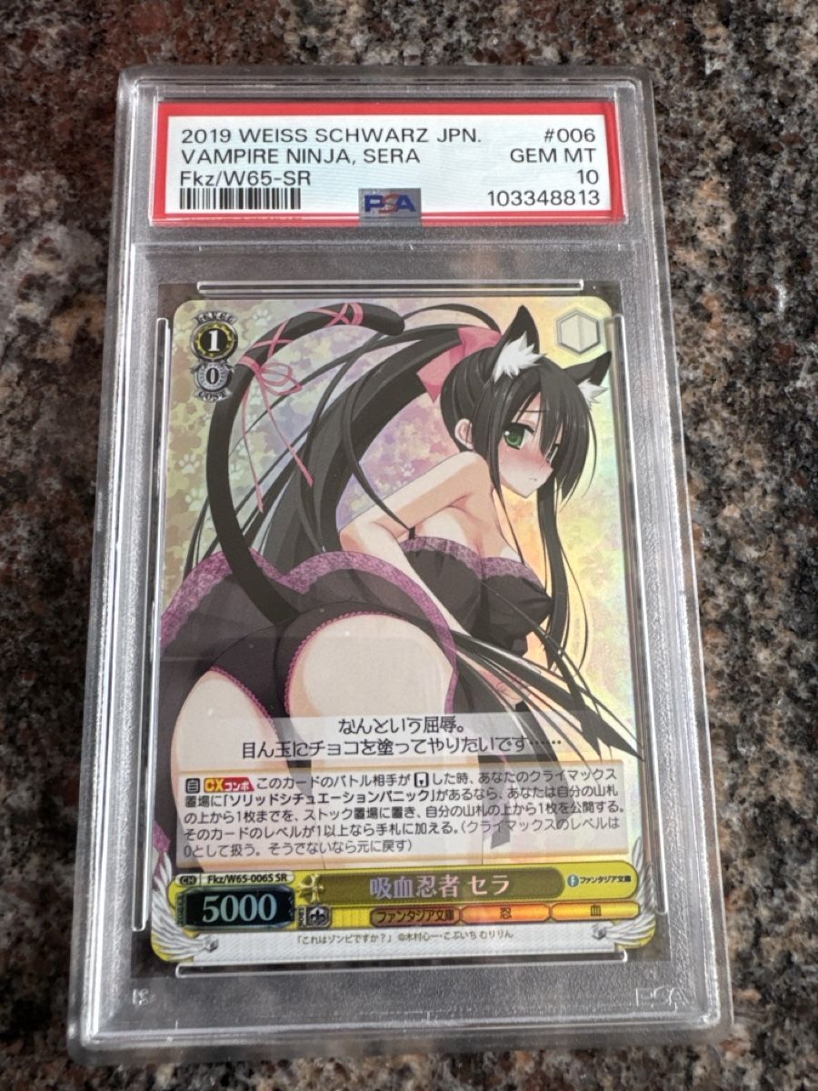 Carte collezionabili: Vampire Ninja W65-006SR PSA 10 – Nuovo (secondo la descrizione) da Schattdorf venduto da kobel666
