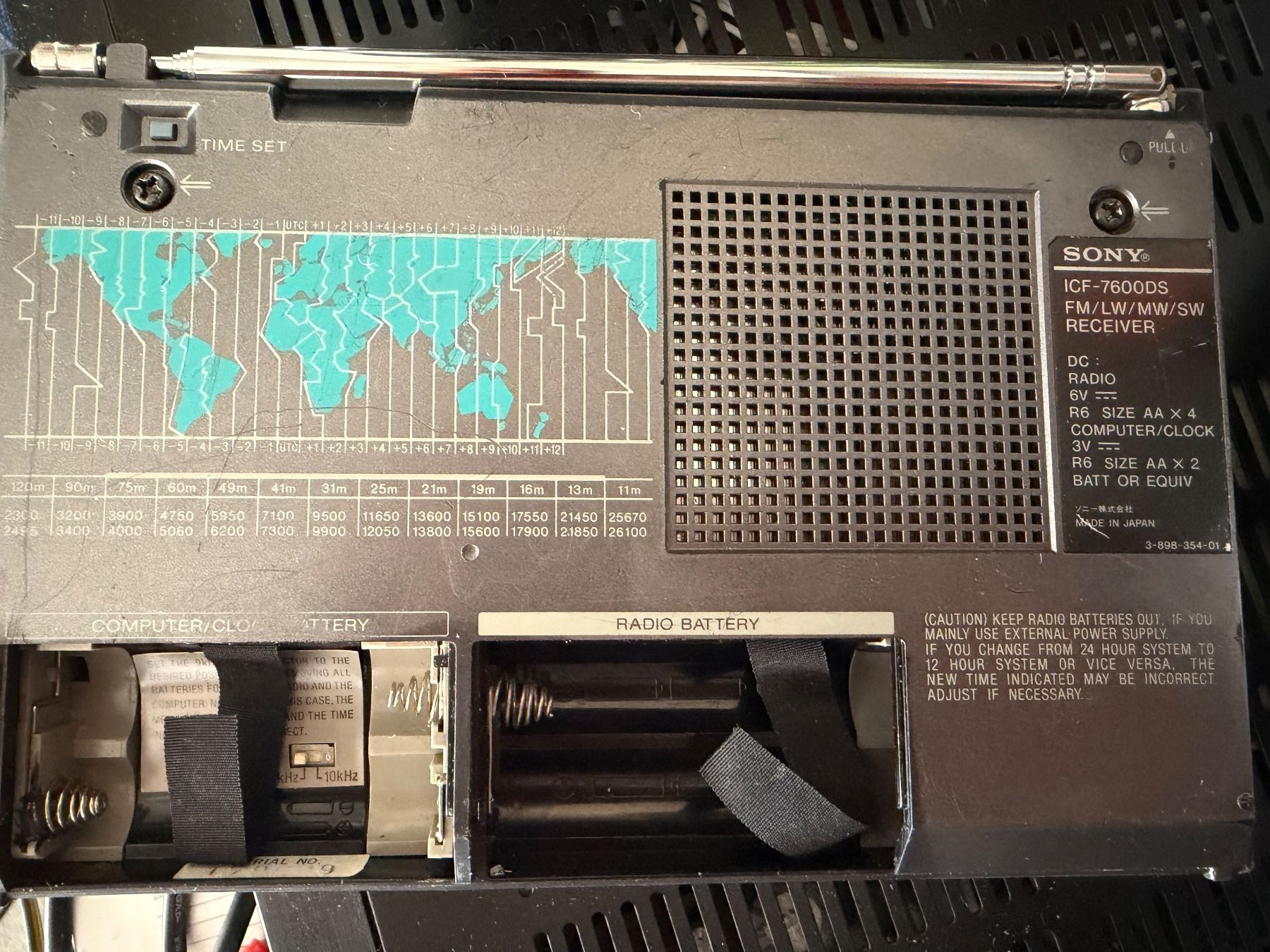 Sony Radio: Radio Sony ICF-7600DS Vintage – Usato da Brügg BE venduto da Goob 4