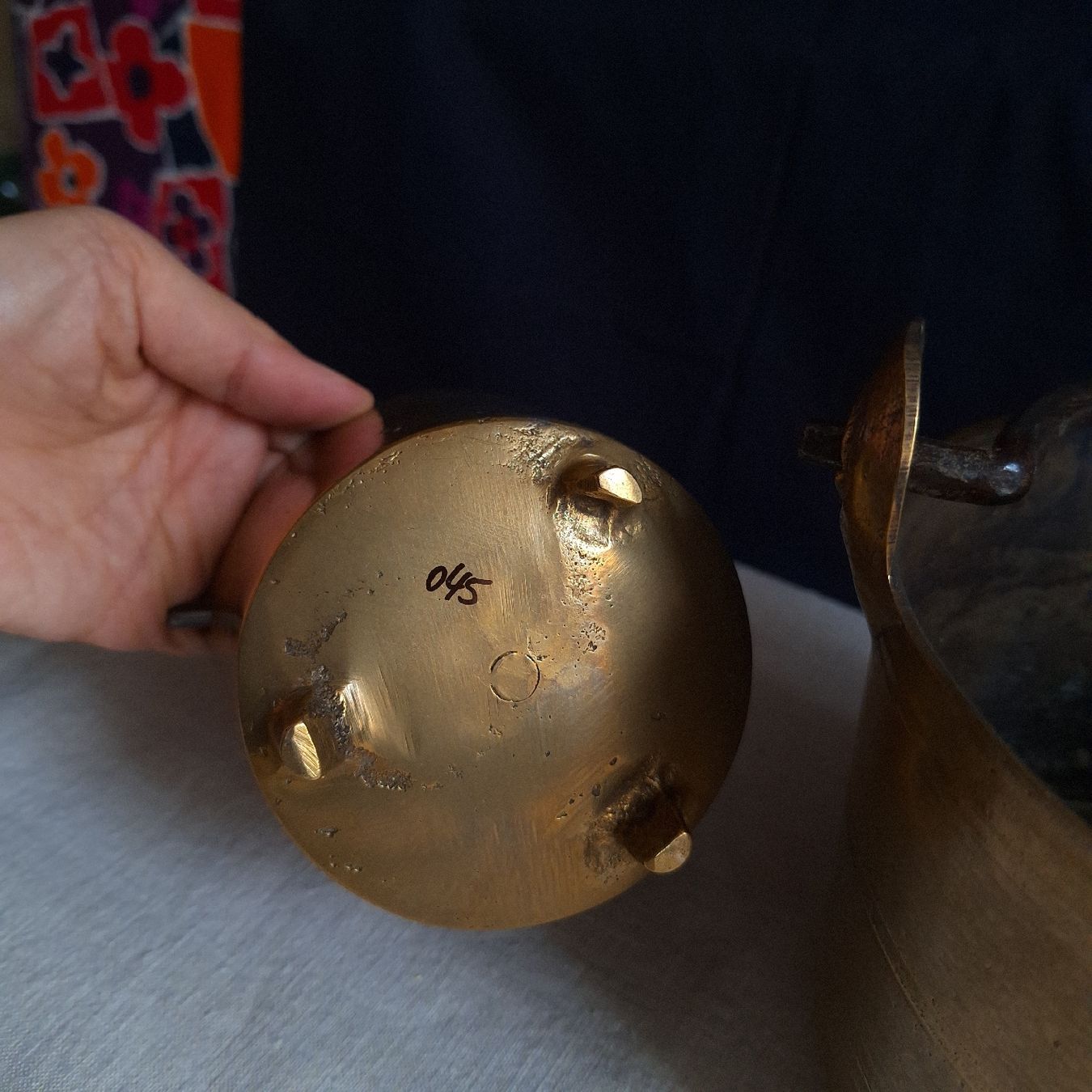 Pentole: 2 schöne, massive Töpfe, Eimer, Kessel – Usato da Winterthur venduto da Goldpipau 9