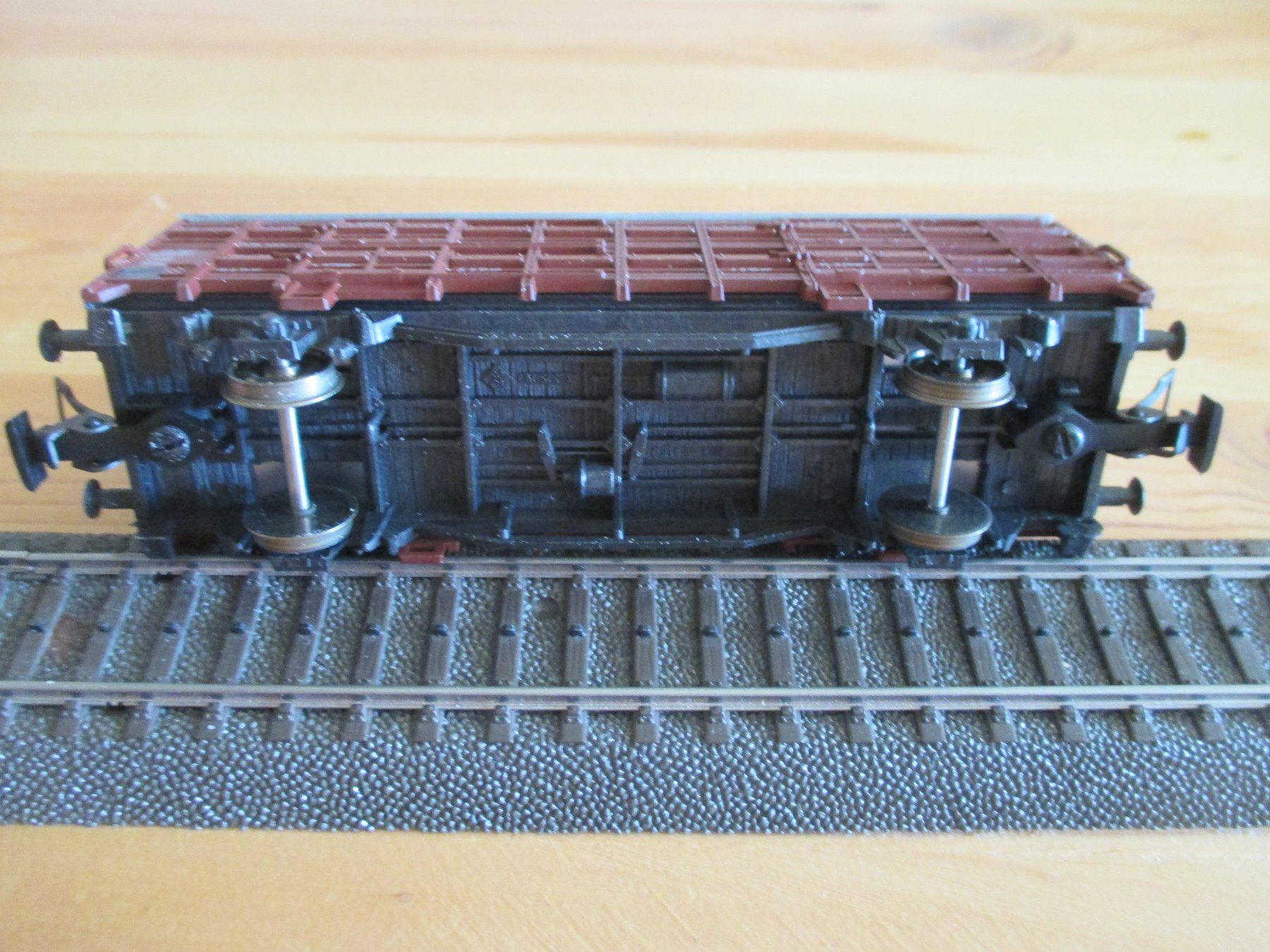 Roco Modellini di ferrovie: Roco H0 DC DB Kleinviehwagen – Usato da Breitenbach venduto da anti11 3
