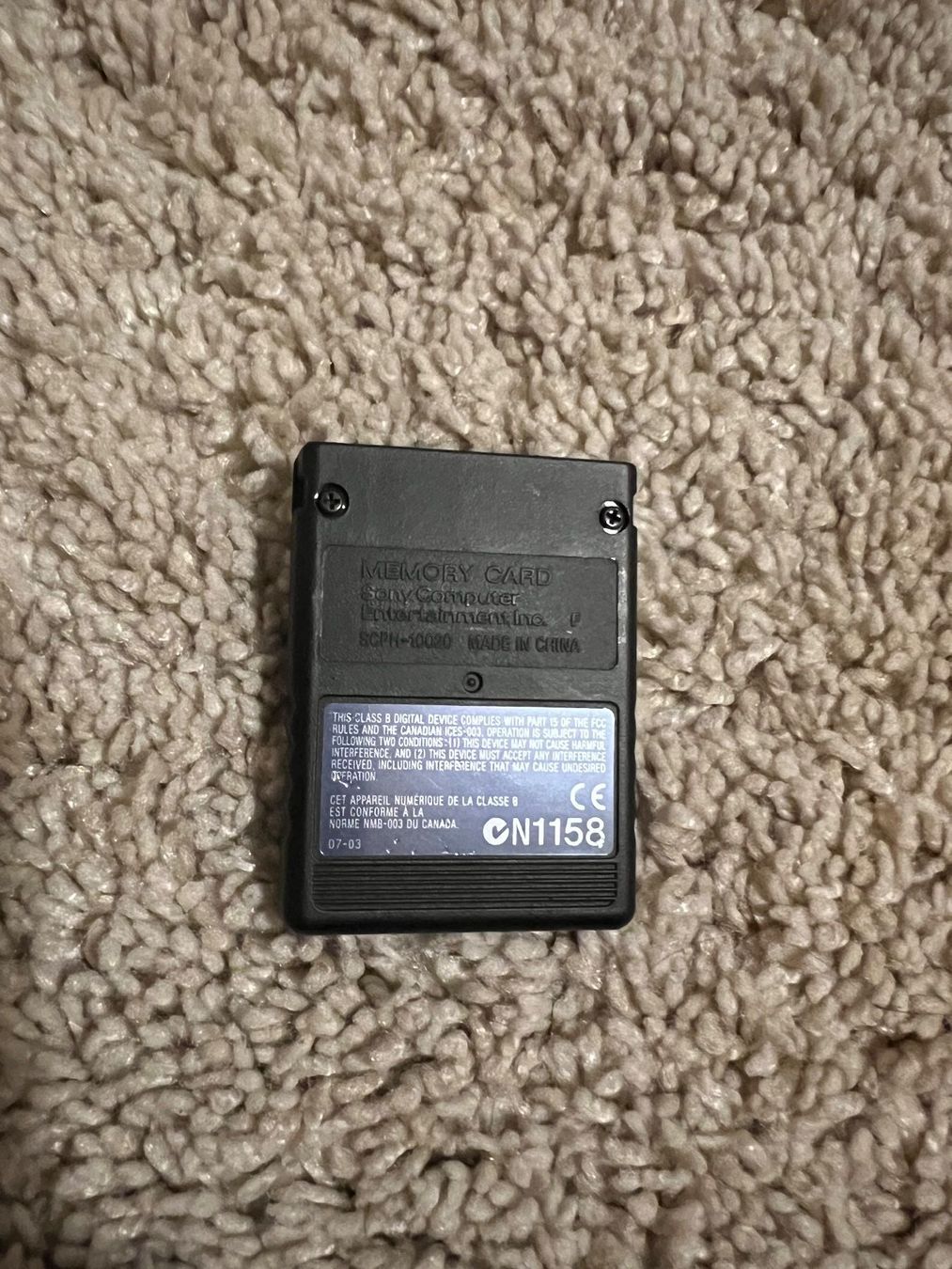 Sony Memory unit & Memory card: Playstation 2 Memory Card 8 MB – Usato da Winkel venduto da RiMa95 1
