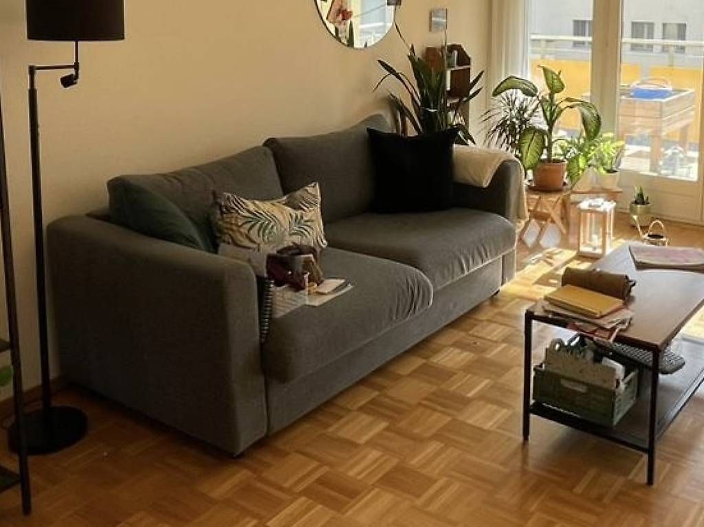Sofas: VIMLE 2er-Bettsofa, Gunnared mittelgrau – D'occasion à Zürich par reb_rhb8