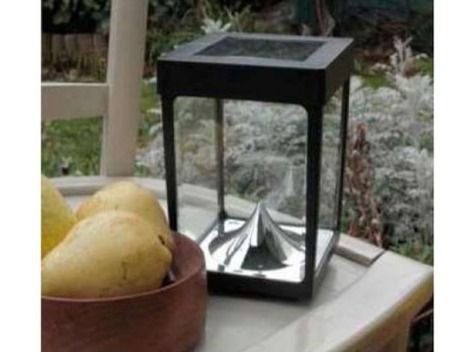Solar Laterne Mini Photophore LED 18cm Hoch (Neu und originalverpackt ...