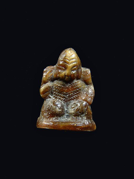 Statuette: Glücksbringer Amulett, asiatischer Heiliger – Usato da Stäfa venduto da deebeecee