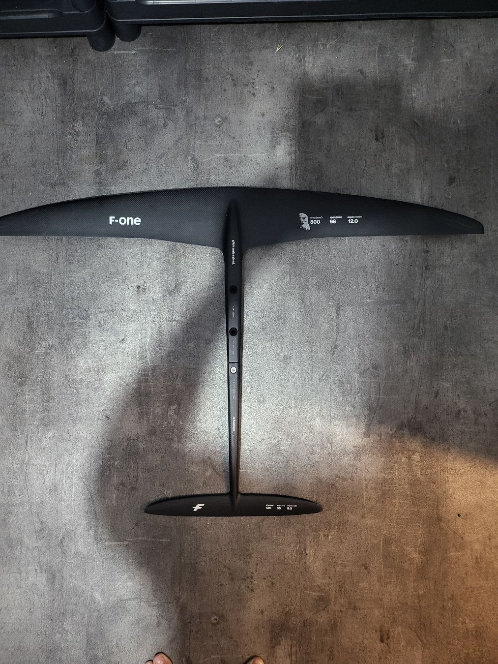 Aquilone: F-One Eagle X 800 UHM Carbon Foil, AR:12 – Usato da Brig venduto da Raoul2