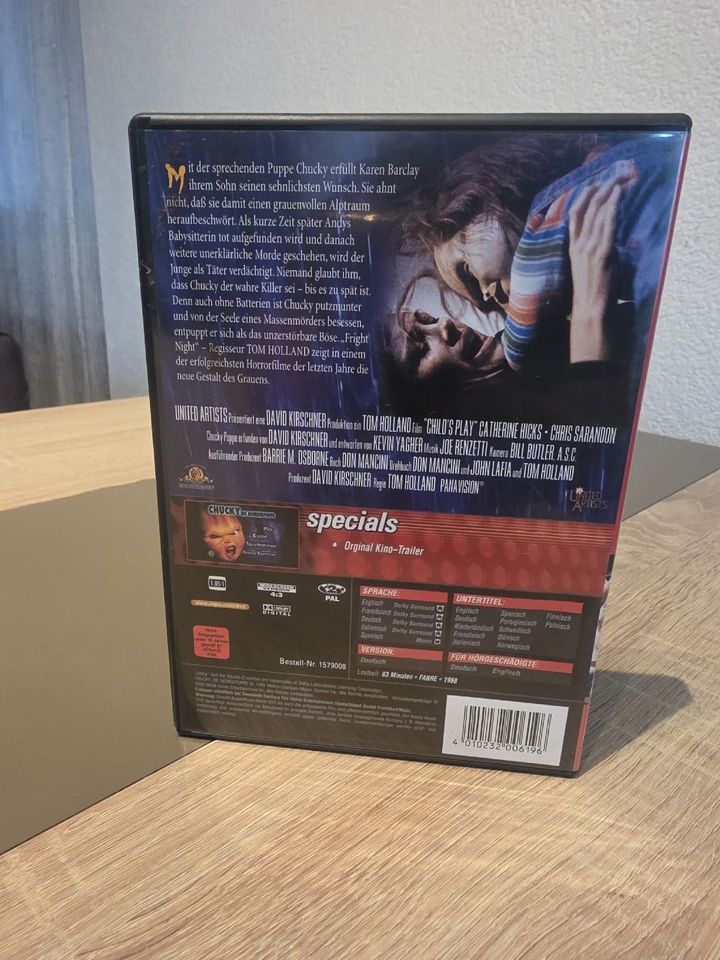 Tous les DVDs: Chucky Die Mörderpuppe DVD  – D'occasion à Madiswil par Sandraho 1