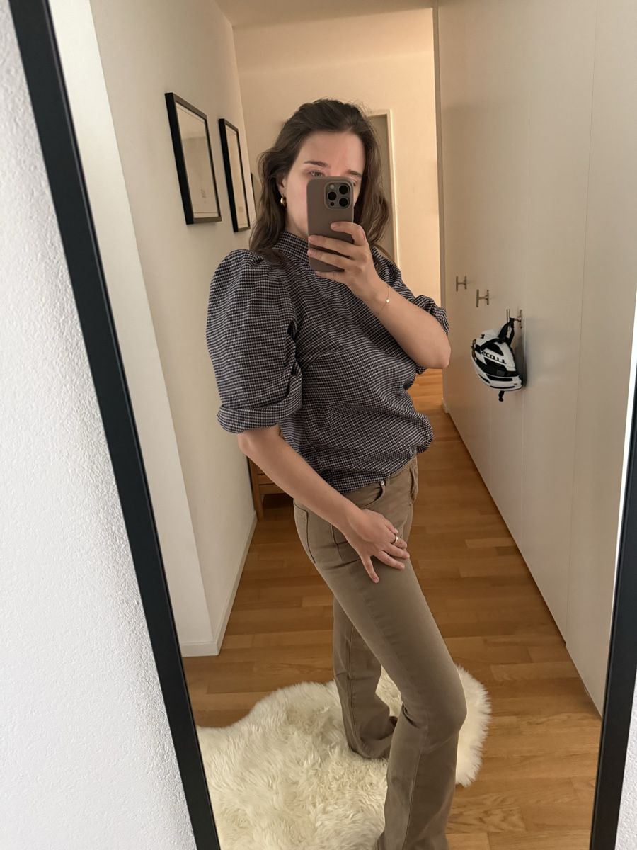 Gestuz Pulls & Sweat-shirts: Gestuz Bluse Karomuster Grösse 36  – D'occasion à Uster par CharlotteVN 1