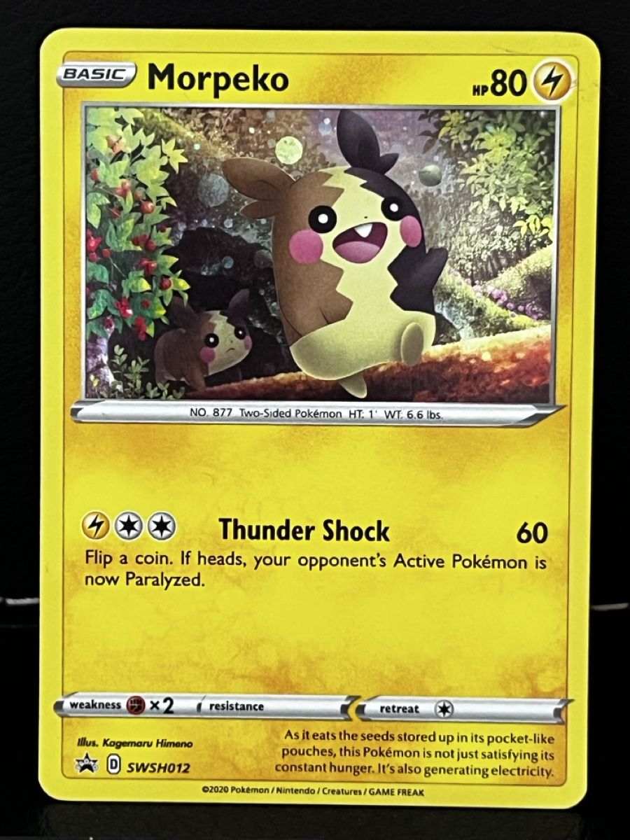 Pokémon Cartes à collectionner: Pokémon Karte Morpeko Basis Thunder Shock – D'occasion à Umiken par mar_p7n9 1