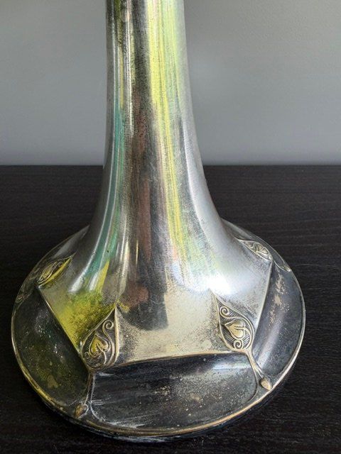 Coupes: Sockelschale versilbert Jugendstil (?) – D'occasion à Cham par Collector0 4