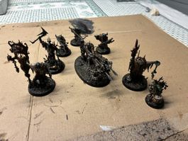 Charaktermodelle der Orruk Warclans vollständig bemalt 