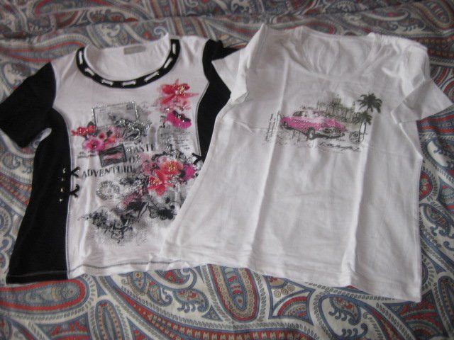 T-shirt: 2 T-Shirt Gr.40 – Nuovo (secondo la descrizione) da Mülenen venduto da Rapunzel99