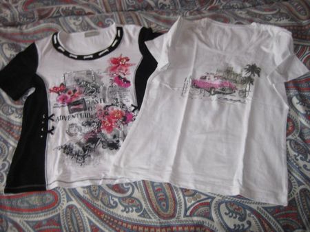 2 T-Shirt Gr.40